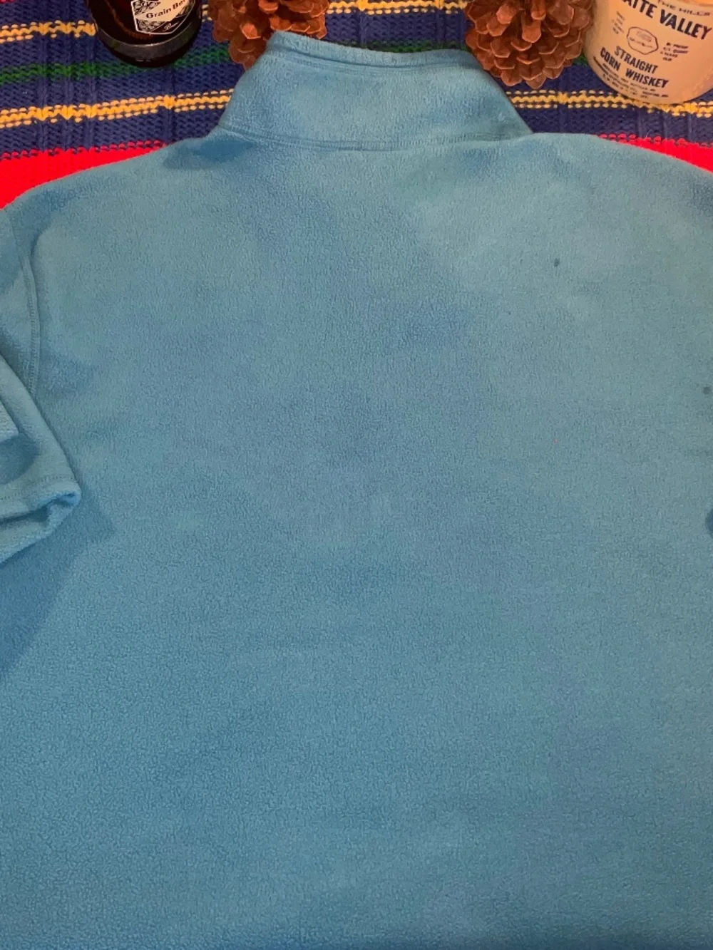 The North Face- Glacier 1/4 zip fleece-Pullover Jacket- Blue
